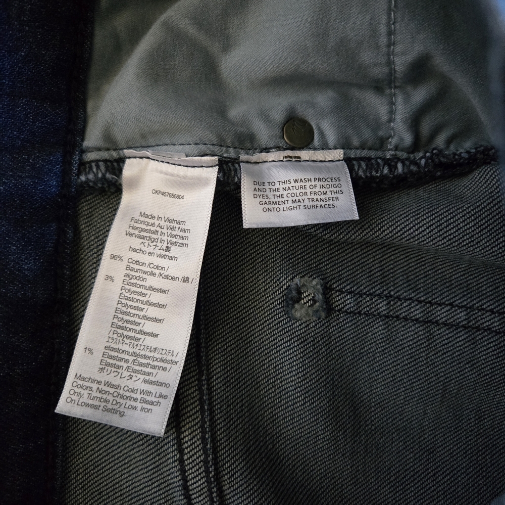 Madewell The Perfect Vintage Jeans Women's Dark Blue Stretch Denim Size 26 - Picture 12 of 12